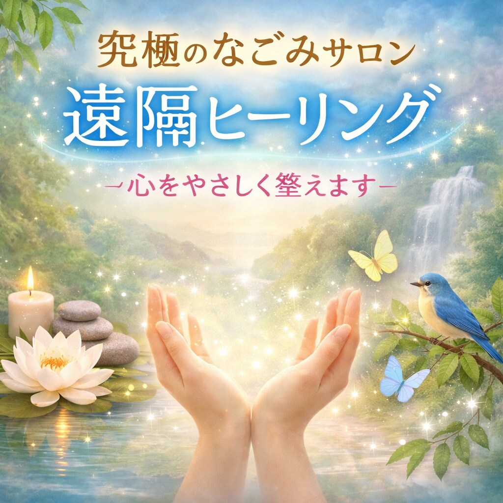 心と身体をやさしく整える遠隔ヒーリングを行います 心と身体をやさしく整え、不安・疲れを深く癒します イメージ1