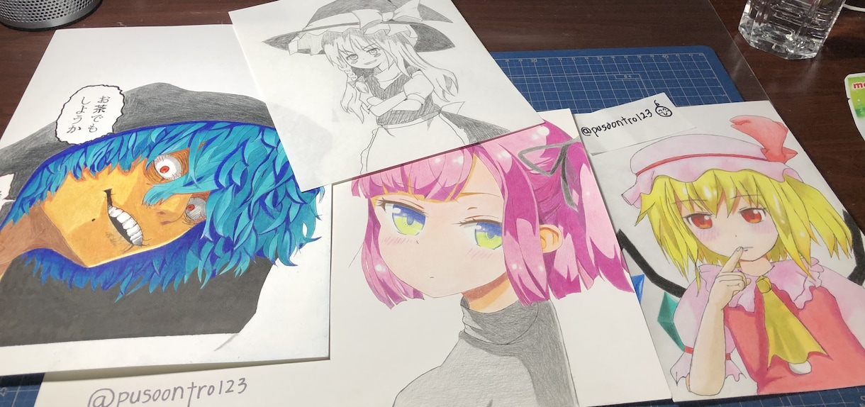 SNS用のアイコンを描きます 可愛いアイコン、カッコいいアイコンを素早く完成させます イメージ2