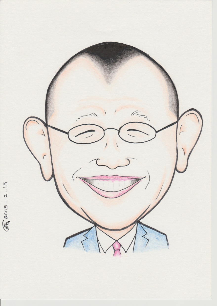 写真を元に、アメリカ風似顔絵（カリカチュア）描きます！ イメージ2