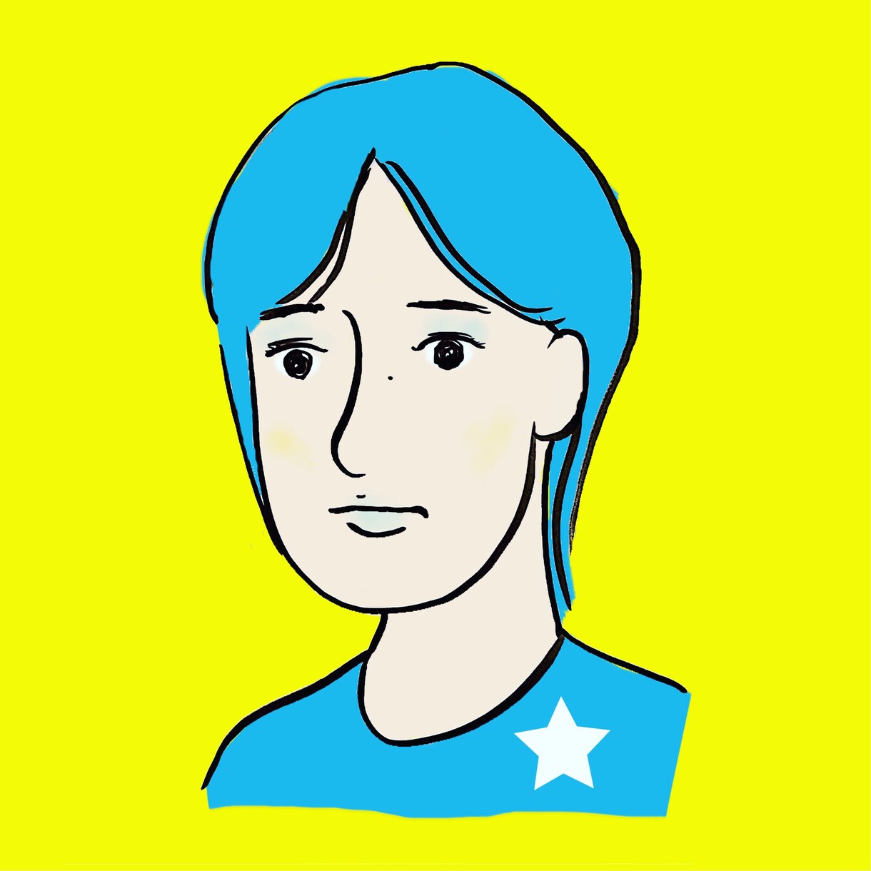 絶妙に似てないけど味のある似顔絵描きます 30%から60%似ている似顔絵です。 イメージ1