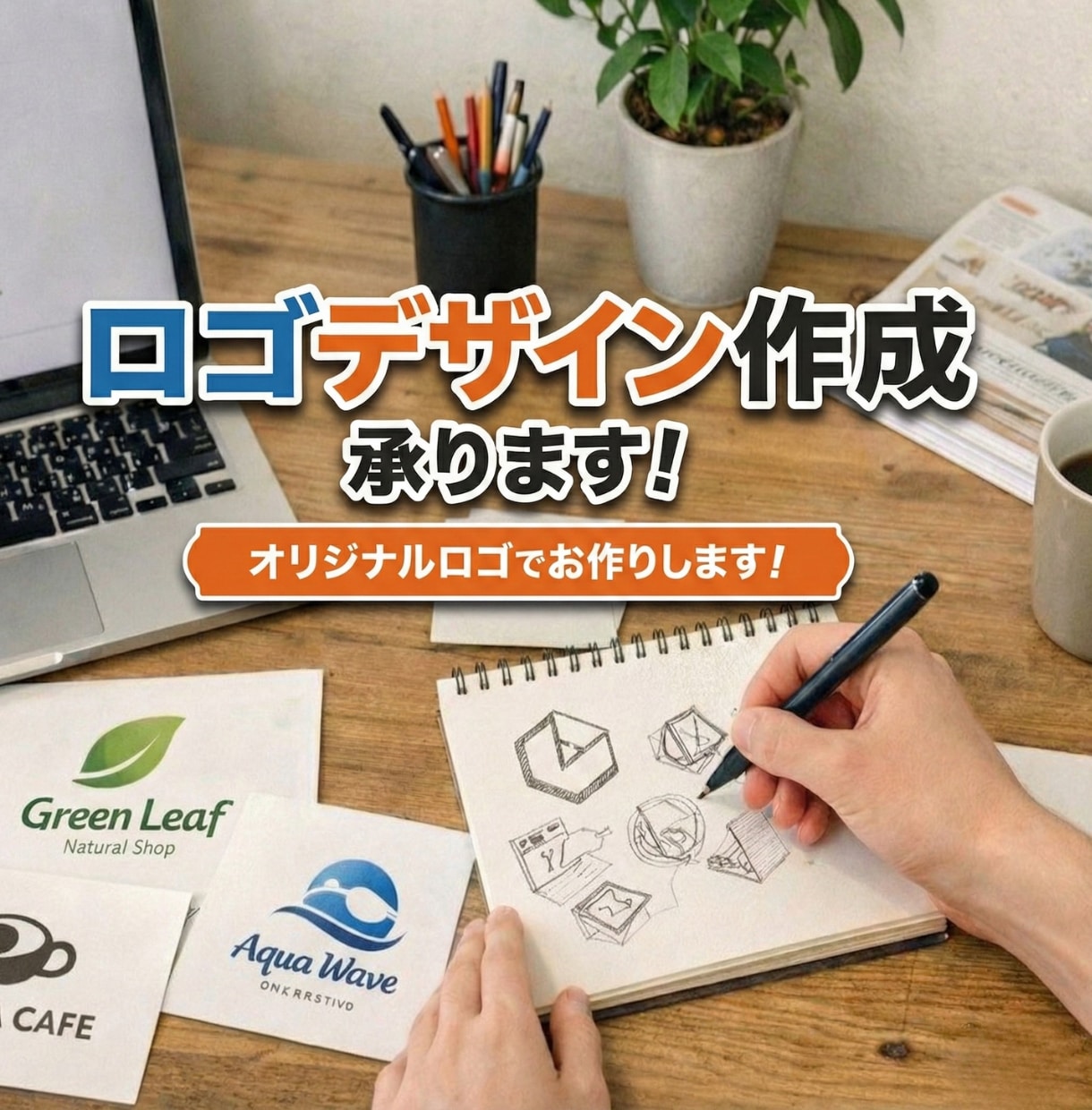 ブランド価値を高める、実用的ロゴデザイン制作します コンセプト設計から丁寧に制作！スピーディー＆丁寧対応をお約束 イメージ1