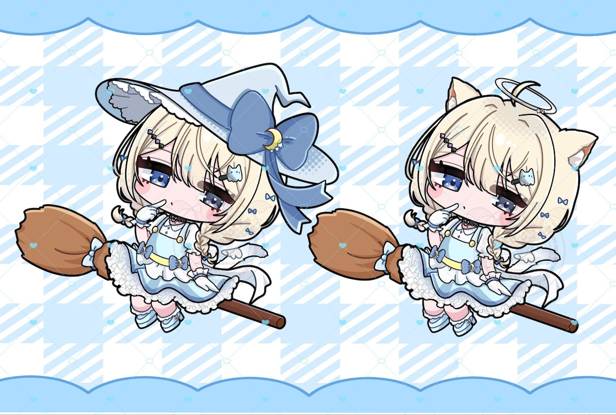 ポップで可愛いミニキャライラスト描きます 商用利用可！グッズ/配信用/SNS用などに！ イメージ10