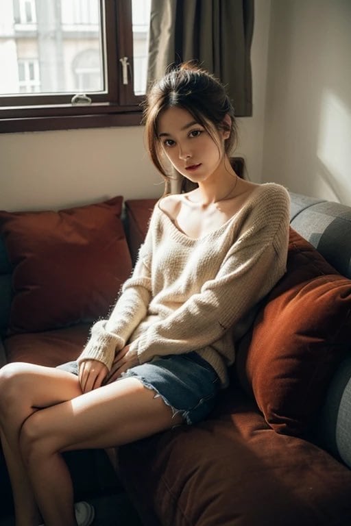 ポーズ自由！シチュエーション毎のAI画像作成します プロンプト「女性」だけだと無味！水を得た魚のように魂入れます イメージ2