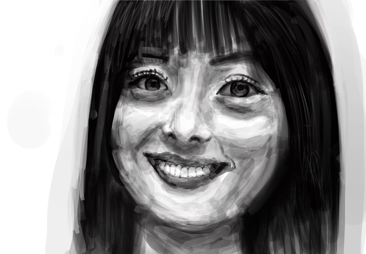 厚塗りで似顔絵を描きます 重厚感のある似顔絵を求めている方へ イメージ1