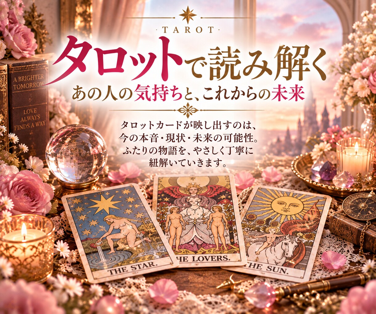 復縁への「ルート」を具体的に占います ふたりの現在地から、復縁までの道筋を読み解きます イメージ2