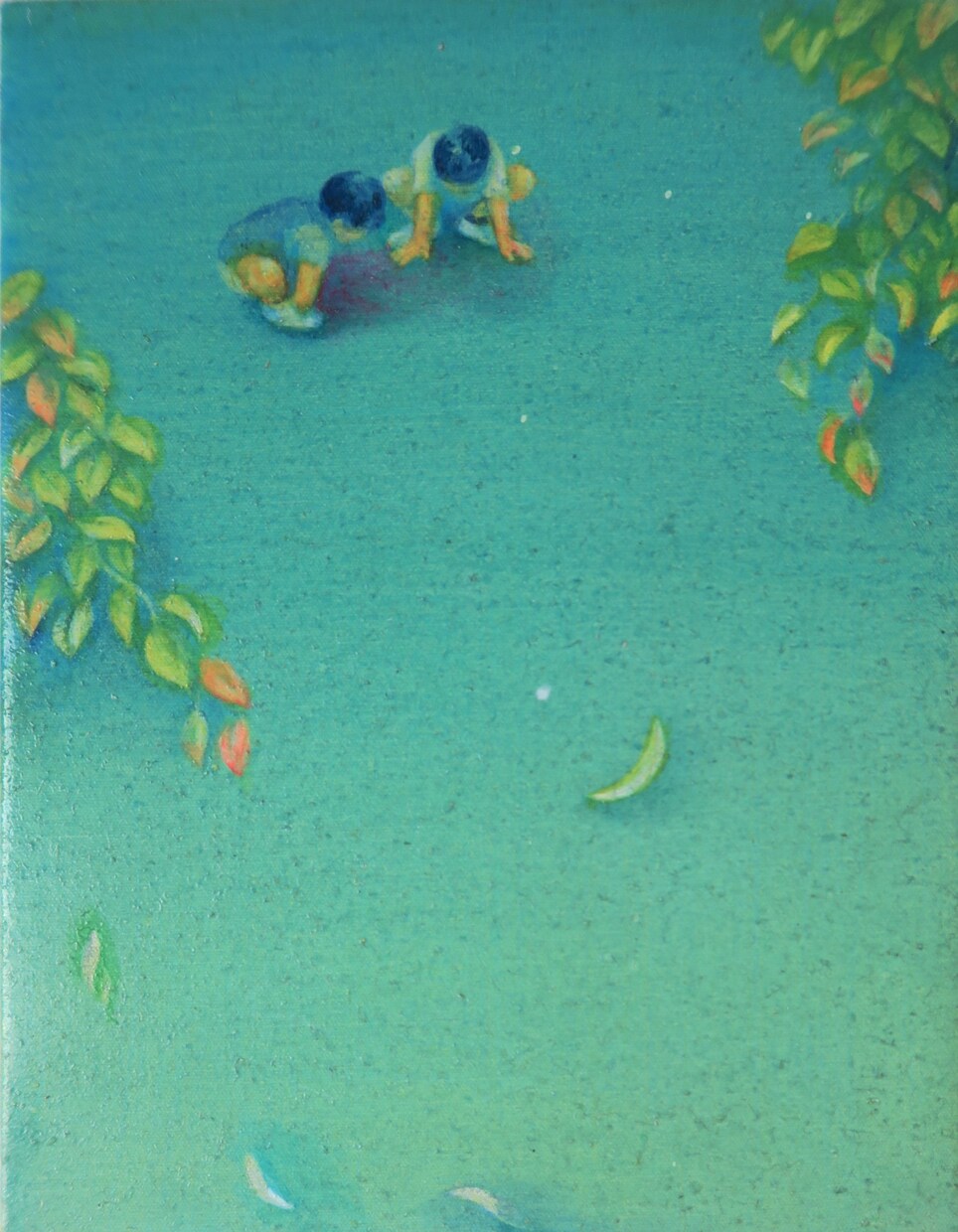 油彩で幻想的な風景画を描きます お好きなモチーフやキーワードをもとに、油彩画を描きます。 イメージ10