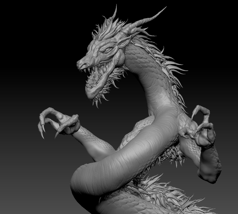 ゲームモンスターの3Dモデリングの制作をしています 3dゲームのモデリング、フィギュア イメージ5
