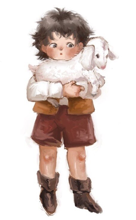 レトロでかわいい子どものイラストを描きます お子様の似顔絵、アイコン、挿絵などに！ イメージ6