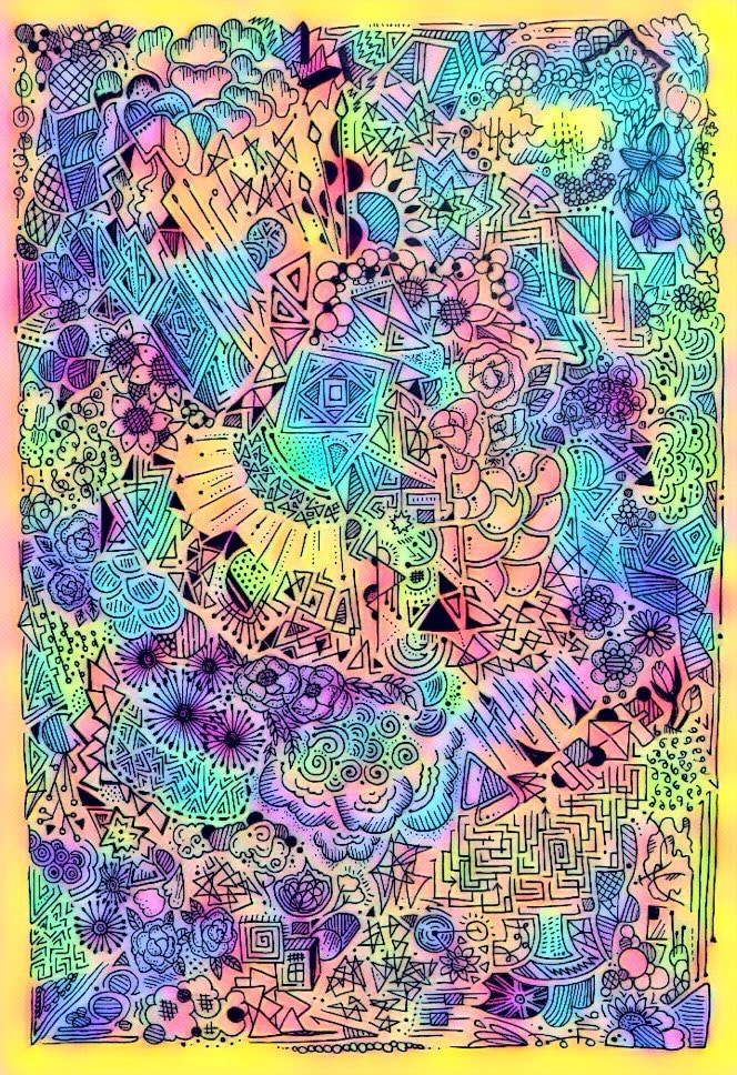唯一無二の手描き絵を描きます 幻想的な絵を描かせていただきます。 イメージ2