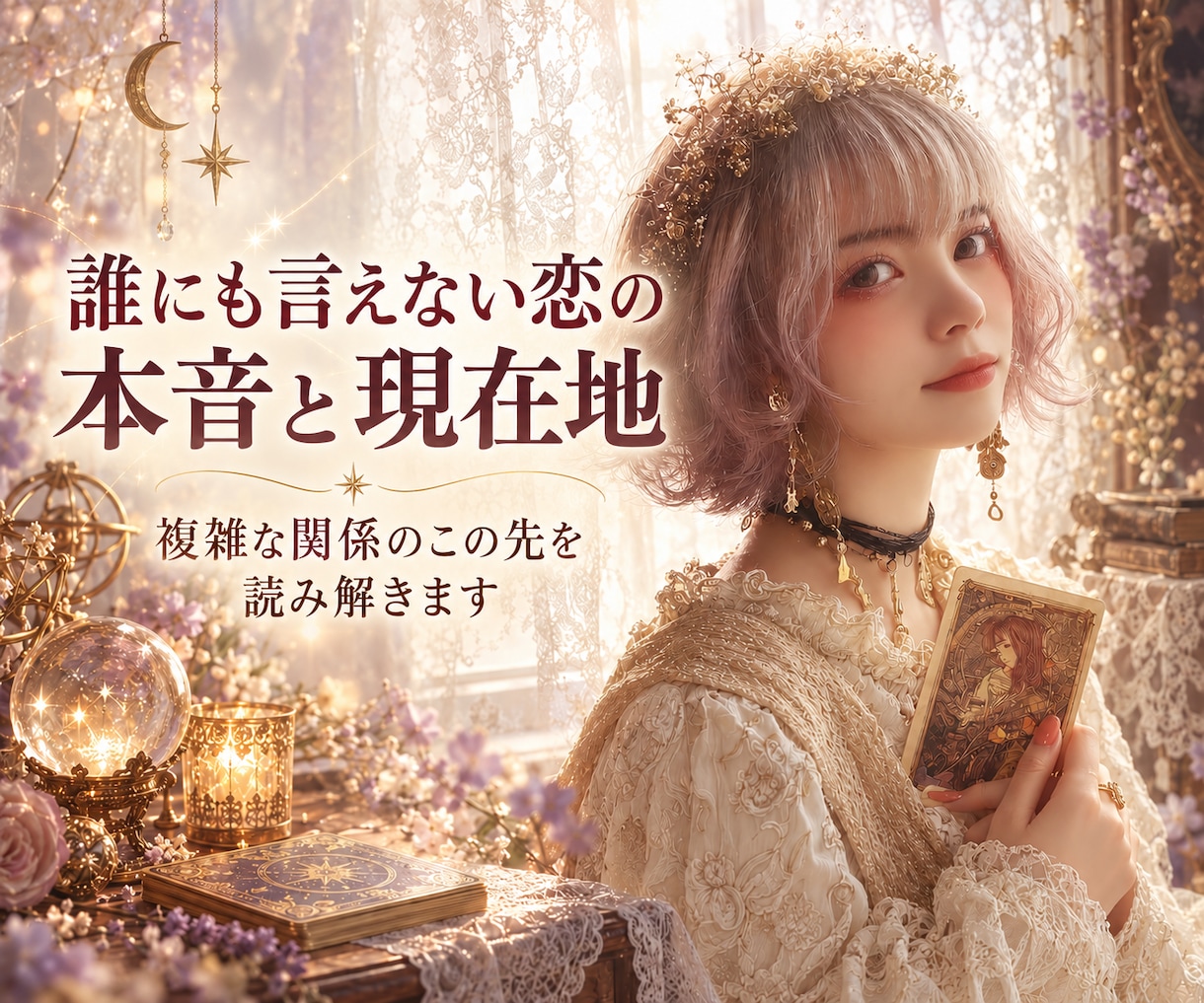 複雑恋愛｜二人の関係の現在地と本音を視ます 誰にも言えない恋の深層と今後の流れを読み解きます イメージ1