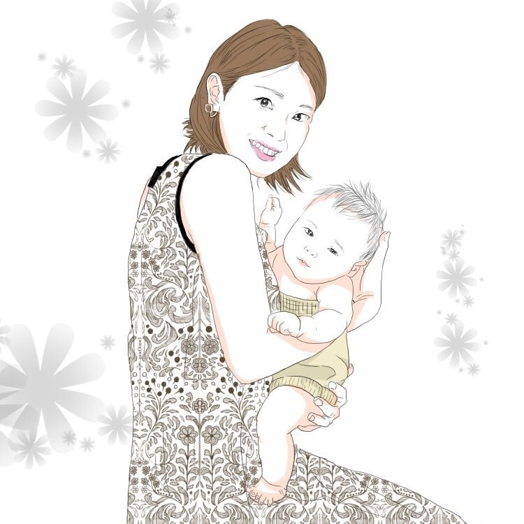 写真を元に似顔絵描きます 頂いたお写真を元にイラスト描きます♪家族写真でもＯＫ！ イメージ2