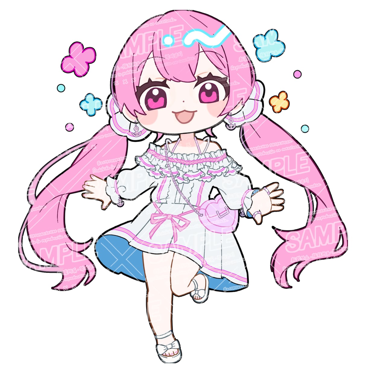かわいいミニキャラ描きます アイコン・グッズに最適！SDキャラをお届けします イメージ2