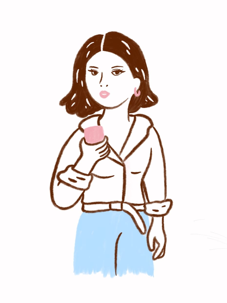 海外風おしゃれなイラスト作成します ファッション好きな方に！ミニマル&個性的な印象に残る似顔絵 イメージ2