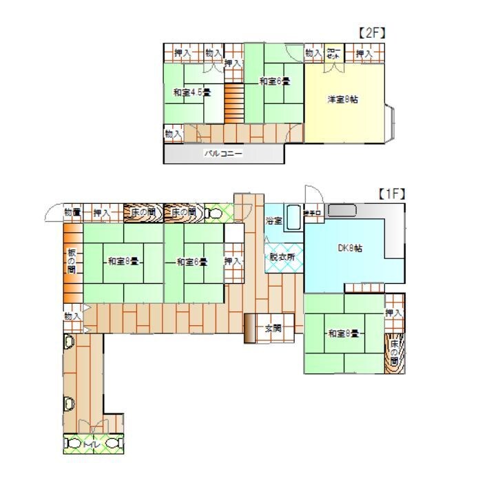 物件資料用の間取り図作成いたします アパート、マンション、貸家など イメージ3