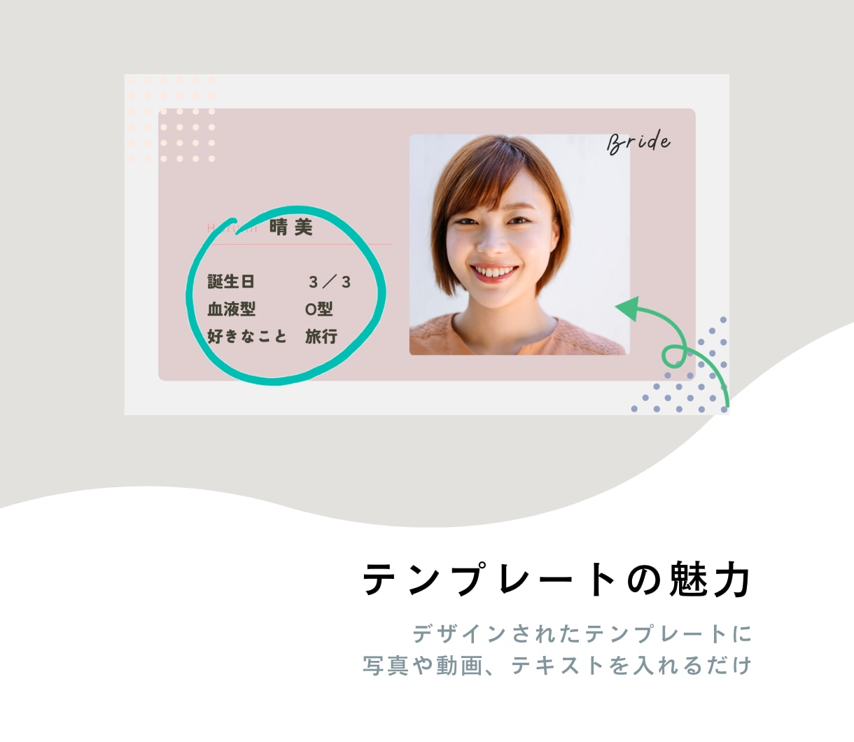 結婚式オープニングムービー❗️テンプレご提供します iPhone/スマホ/PCで簡単ムービー作成！-hands イメージ2