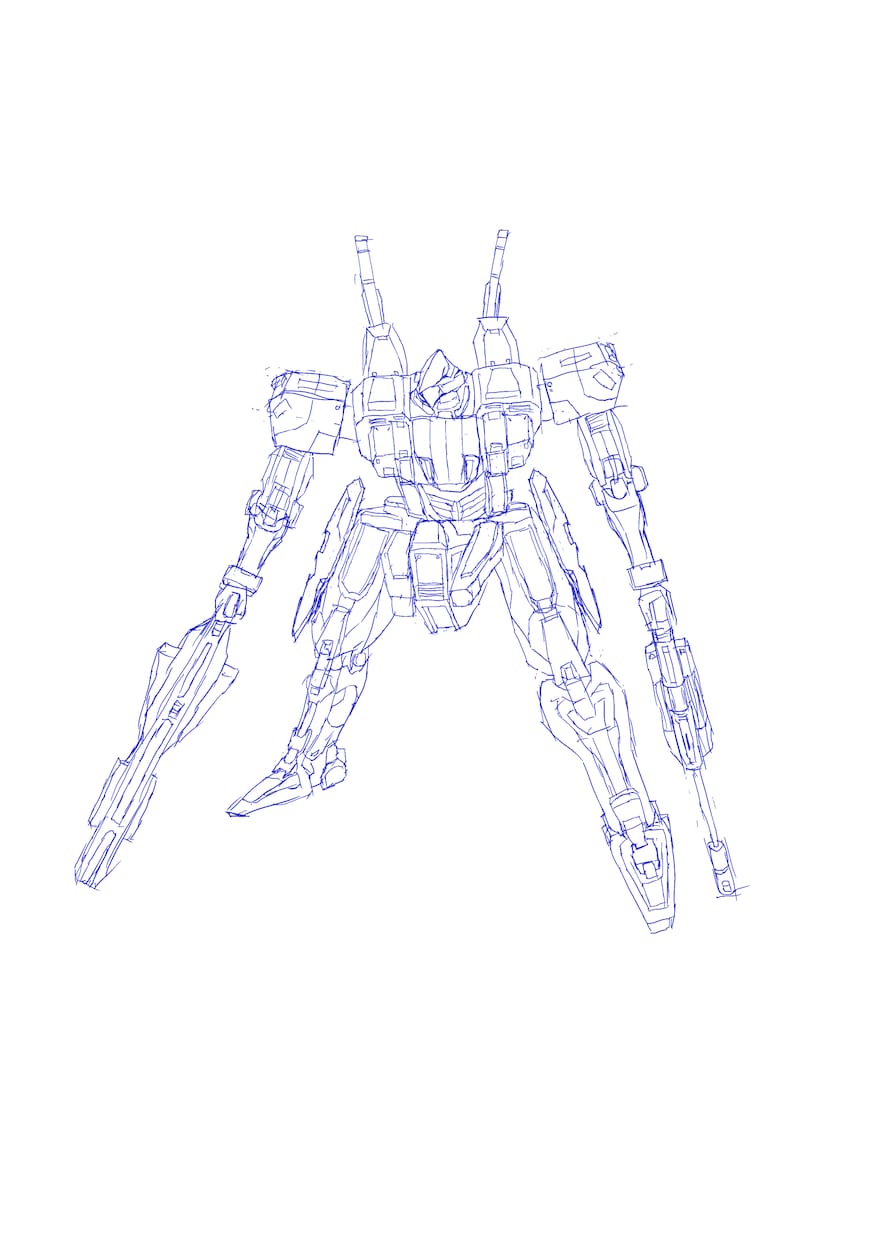 ロボット、メカ、乗り物のイラストを描きます キャラ、背景、アイテム、ロボット、乗り物、メカデザインを制作 イメージ5