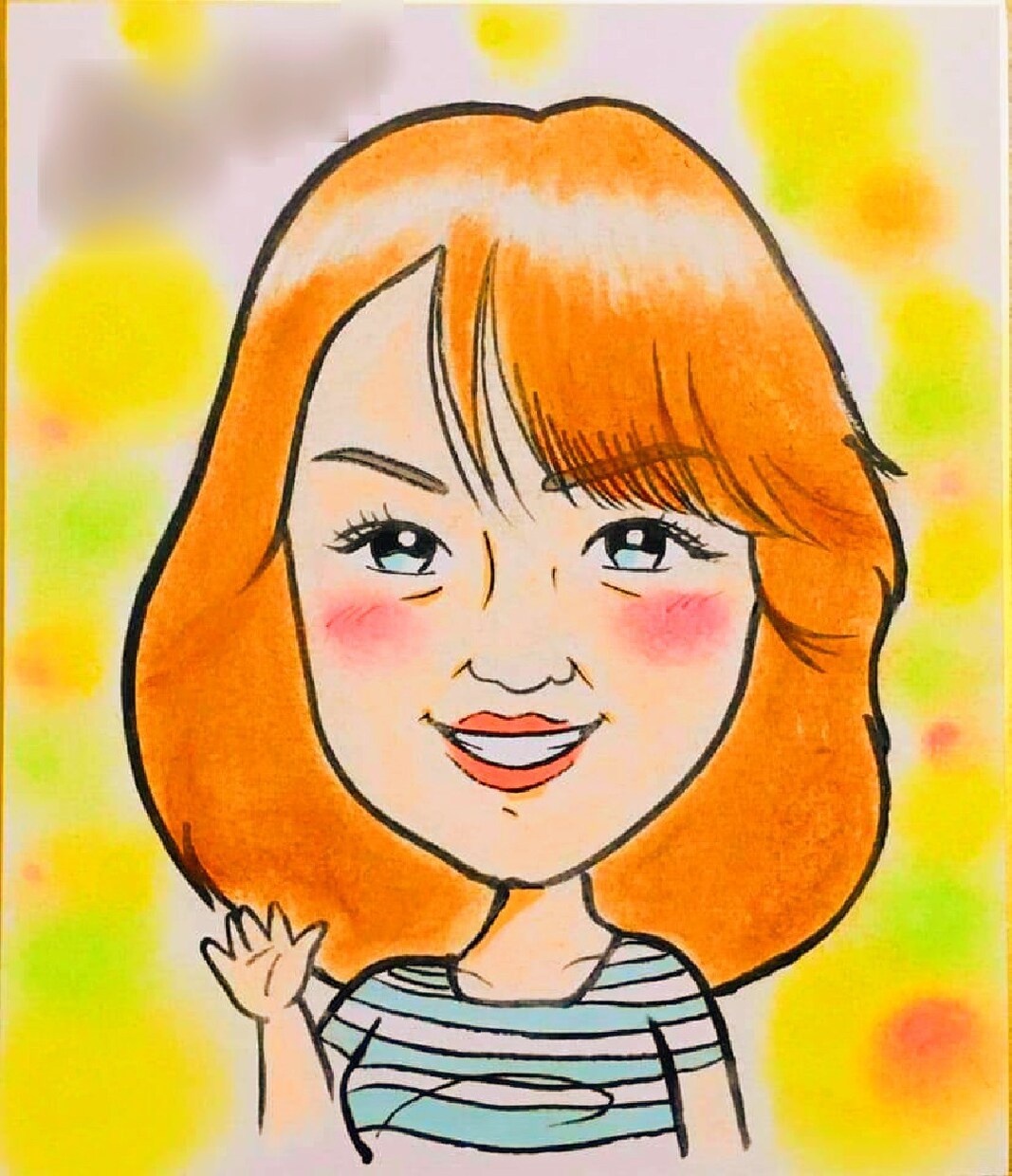 可愛くて癒やされる！幸せ感満載な似顔絵を描きます マンガとリアルのハーフタッチが魅力！プレゼントにいかがですか イメージ7