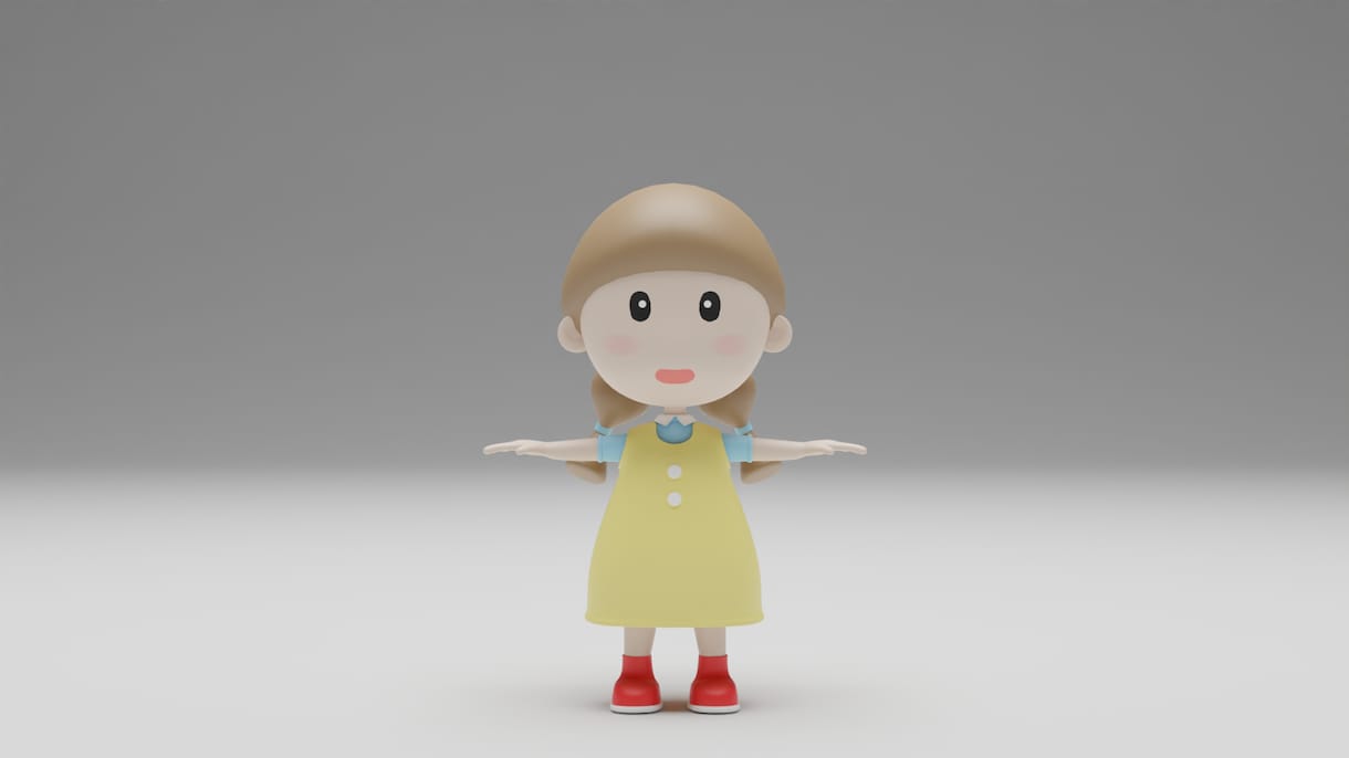 オリジナルの3Dキャラクター制作いたします 【ＶＲＭ対応】Vtuber、クラスターデビュー イメージ3
