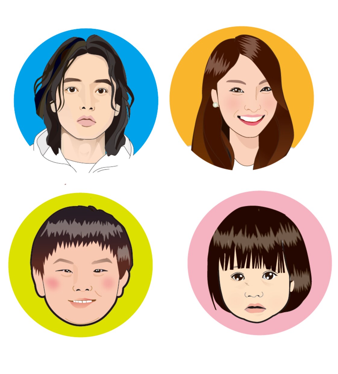 一味違う似顔絵作成いたします ✳︎一味違う面白似顔絵承ります✴︎ イメージ3