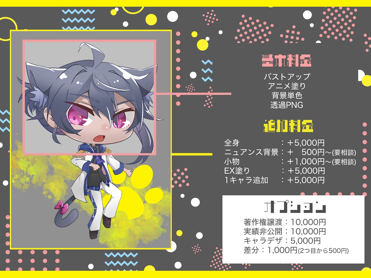 目を引く！かわいいSDイラスト描きます 最高にかわいいミニキャラを描きます！ イメージ2