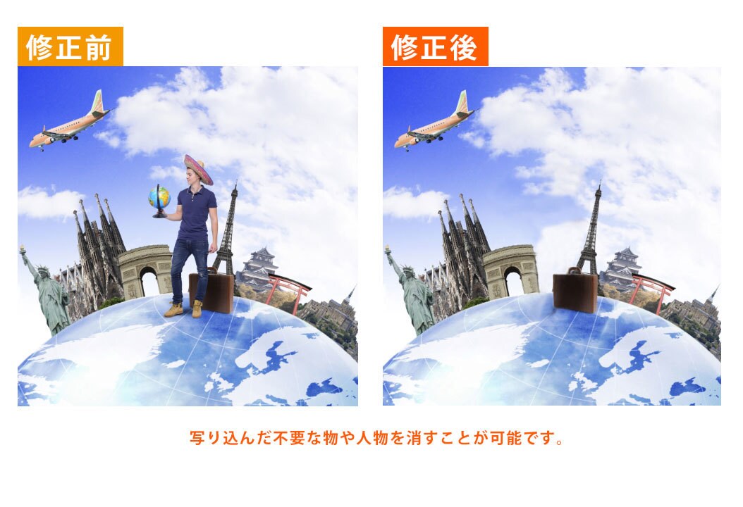 SNS用やアーティスト写真など人物の修正を行います 音楽事務所デザイン経歴あり！アーティスト様の受注も歓迎♪ イメージ3
