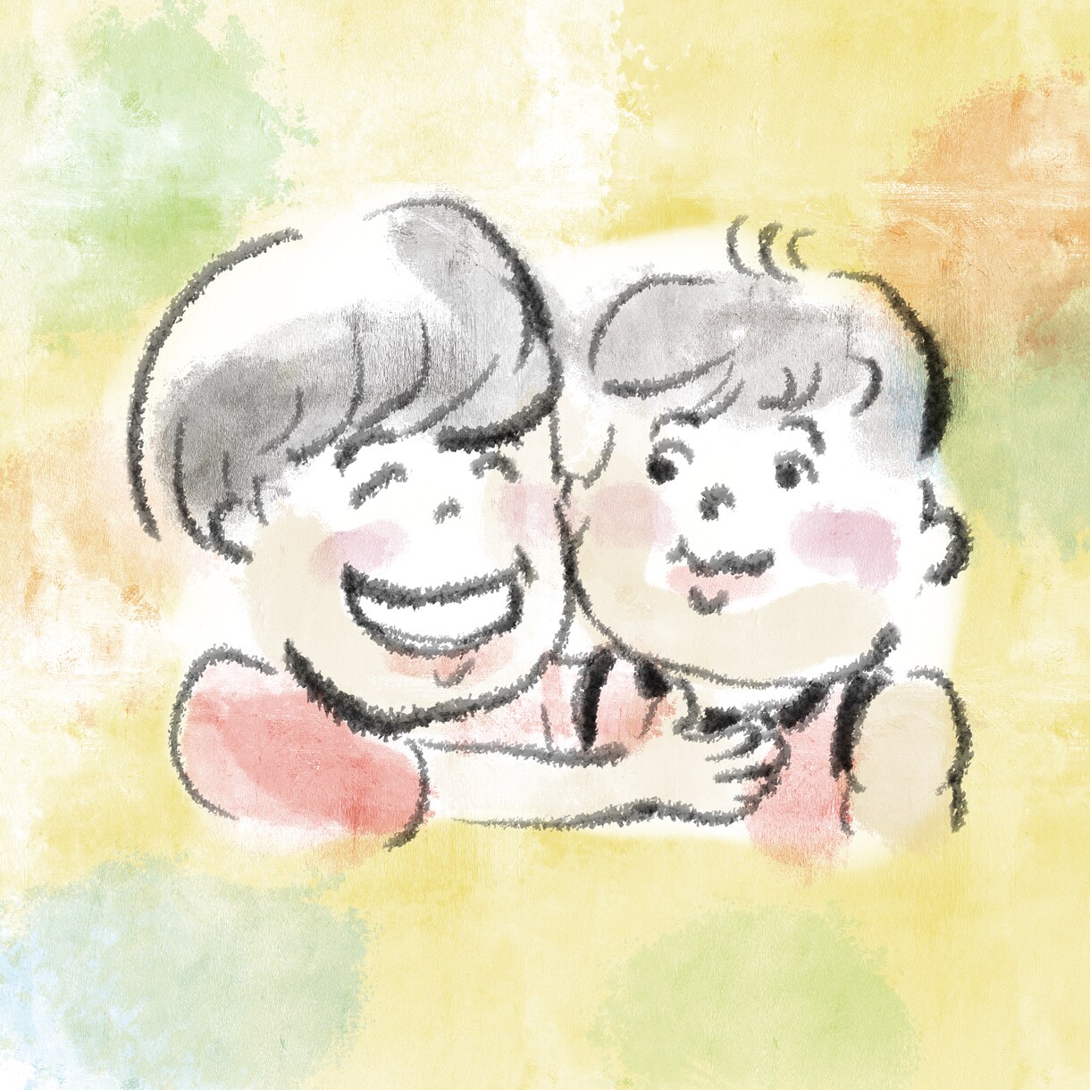 優しいタッチで心がポカポカする似顔絵描きます 優しいタッチで、あなたを柔らかく表現します！ イメージ2