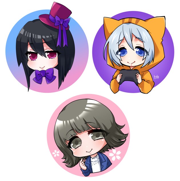 ミニキャラ/デフォルメキャライラスト描きます 用途色々使える！ミニキャライラスト制作します！ イメージ3