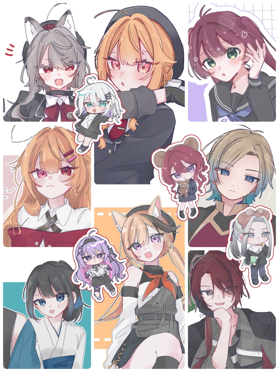 イラストを制作します 夢絵、オリジナルキャラ、ペアイラスト大歓迎！ イメージ1