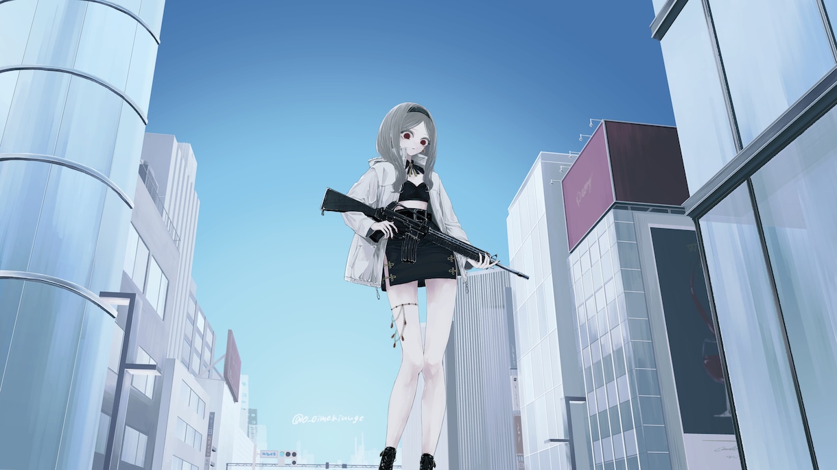 動画用イラスト、立ち絵、アイコンヘッダー他描きます trpg立ち絵、歌ってみた動画用イラスト等 イメージ2