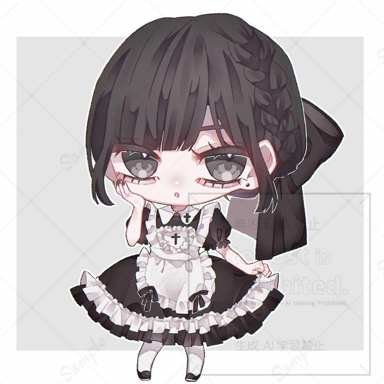 最短7日納品｜SNSアイコン承ります SDイラストのみ承ります等身は別でトピックを立てております イメージ1