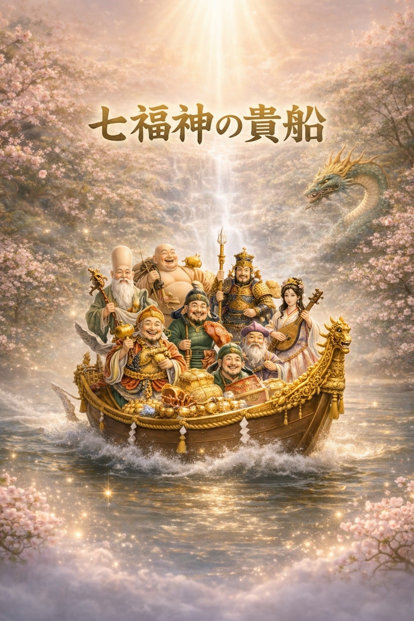 七福神のエネルギー｜金運・ご縁・流れを整えますます 滞りを手放し、本来の流れへやさしく整うエネルギーサポート イメージ1