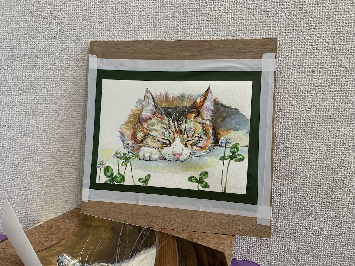 大切な家族を水彩画にします リアルで温かいペット水彩画あなたの大切な家族を丁寧に描きます イメージ1