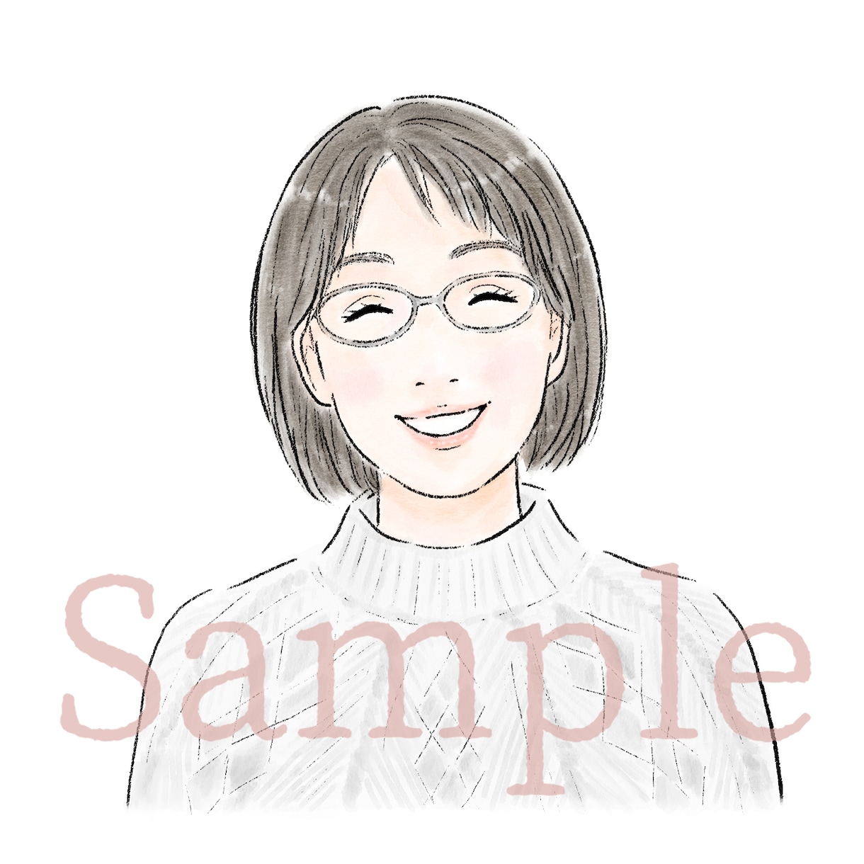丁寧な手描きで、表情違いイラストを作成します SNSアイコン・ブログ・HP・動画・広告などに イメージ6