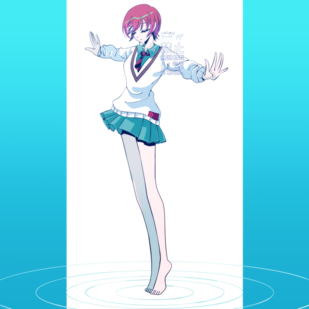 グッズや壁紙、立ち絵にも映える全身イラスト描きます 花や宝石など華やかが得意！あなた好みの女の子描きます。 イメージ4