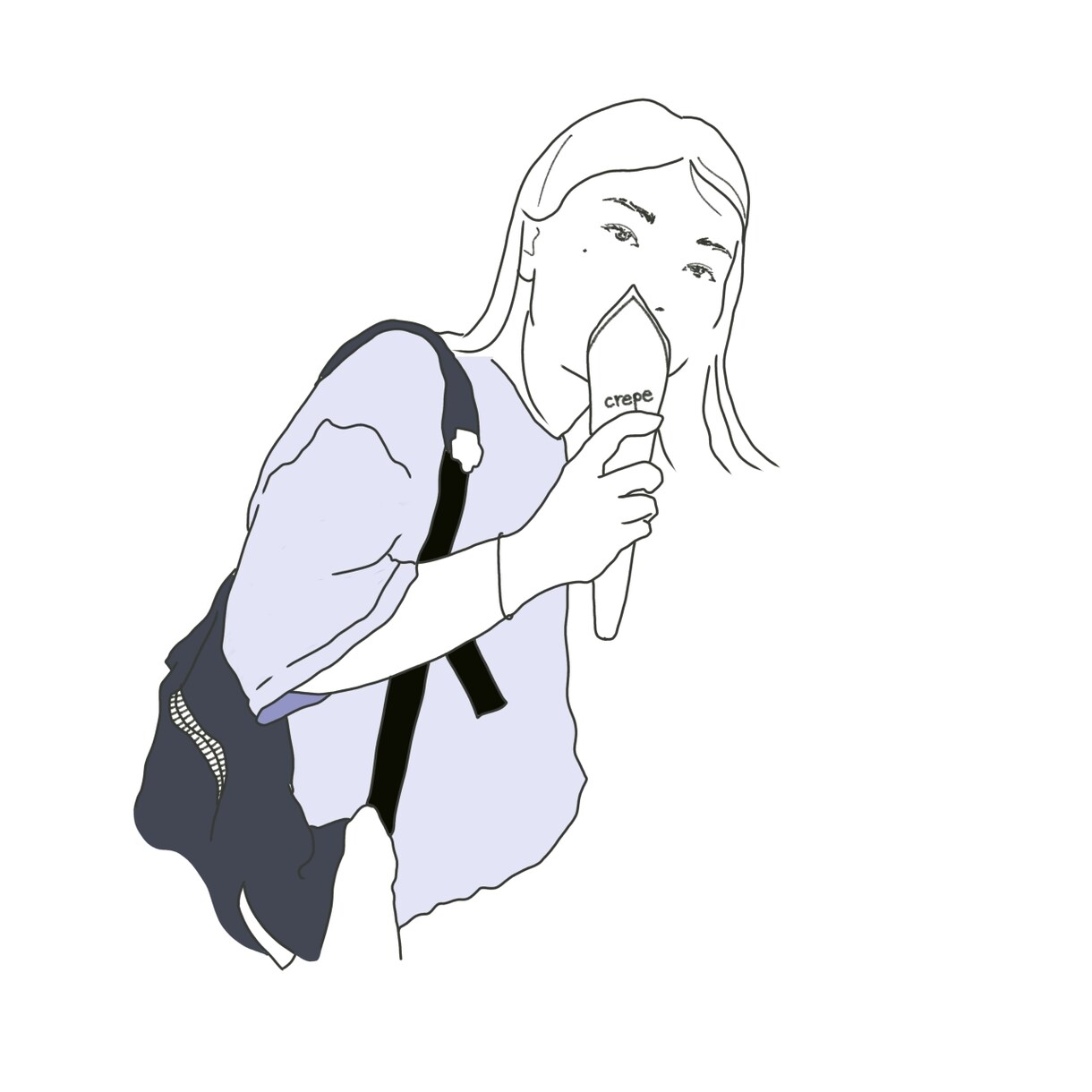 snsアイコンに！お洒落な似顔絵作成します お洋服の演出で差をつけたいあなたにお勧め◎ イメージ4