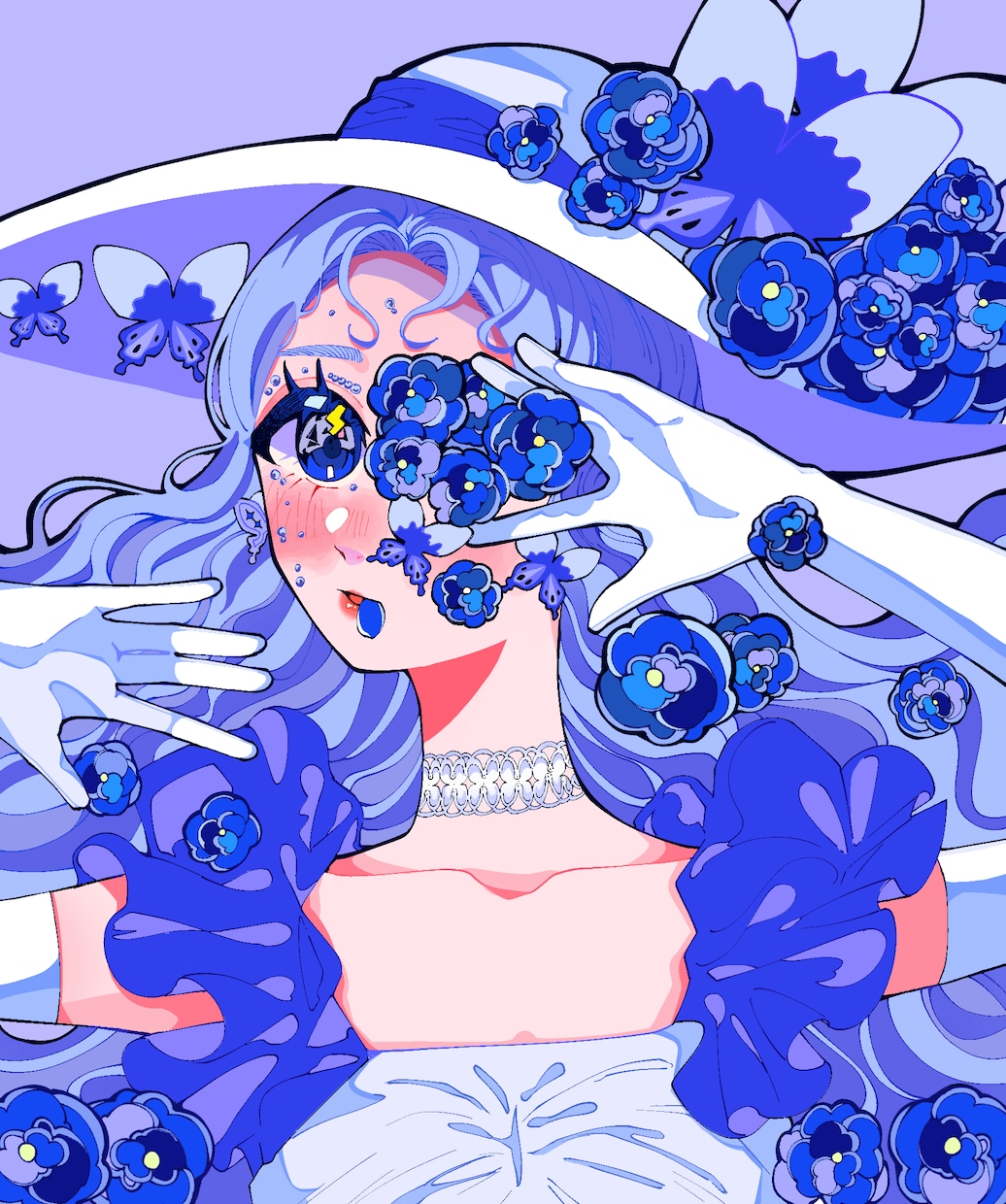 目を奪われる存在感のあるイラストお描きします どこか惹き込まれる魅力のあるイラストが得意です。 イメージ2