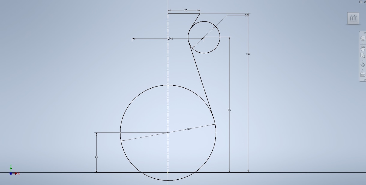機械設計者が作業■2D図面→3D-モデル作成します 現役機械設計者が3Dモデル化します イメージ3