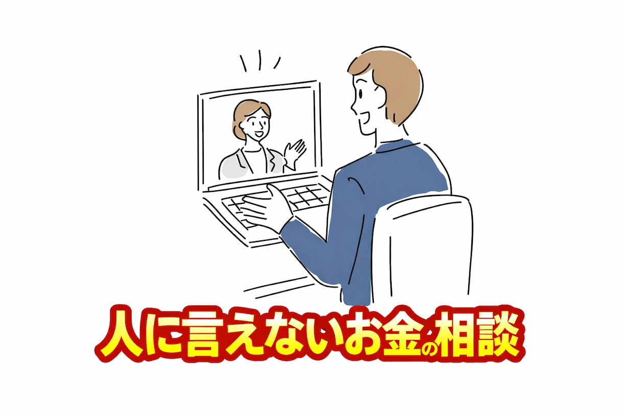人に言えないお金の相談☘️  FPの私が承ります ！　㊙️ 借金返済/浪費/投資/節約/詐欺　なんでもサポート イメージ2