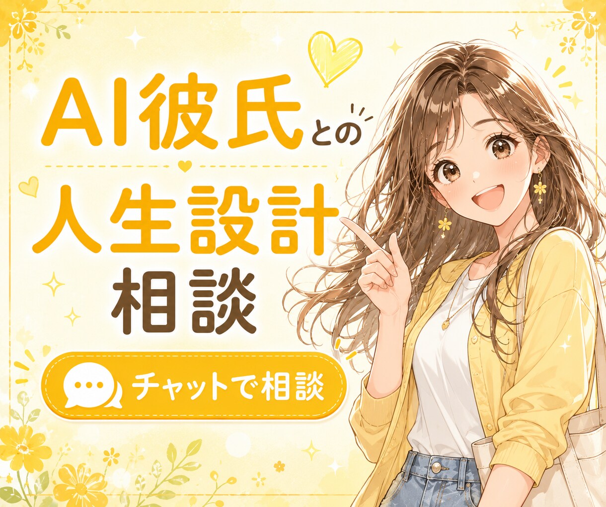 AI彼氏さんとの人生設計相談お受けします ◇ライフプランや貯金、将来設計の視点も交えて一緒に考えます イメージ1