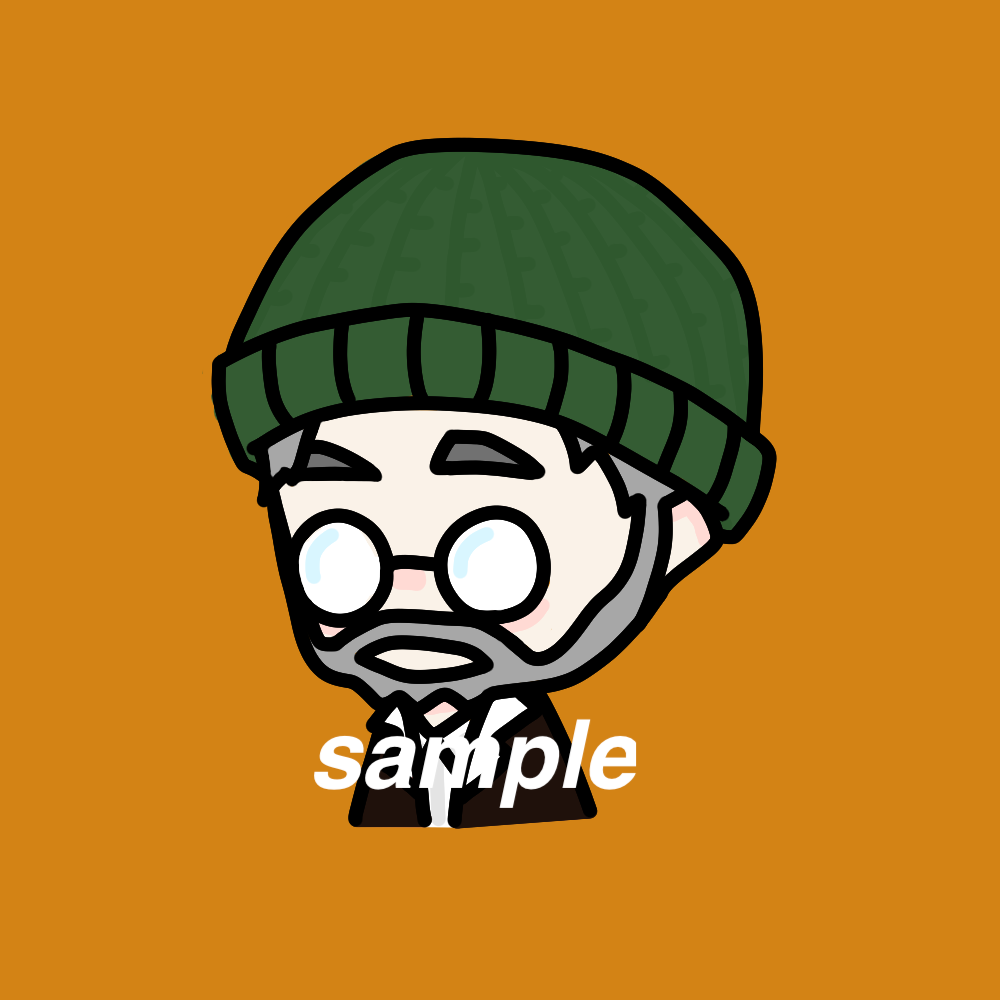 アイコンにお勧めのかわいいイラスト描きます SNSアイコンに使える特徴的でかわいい似顔絵を描きます！ イメージ4