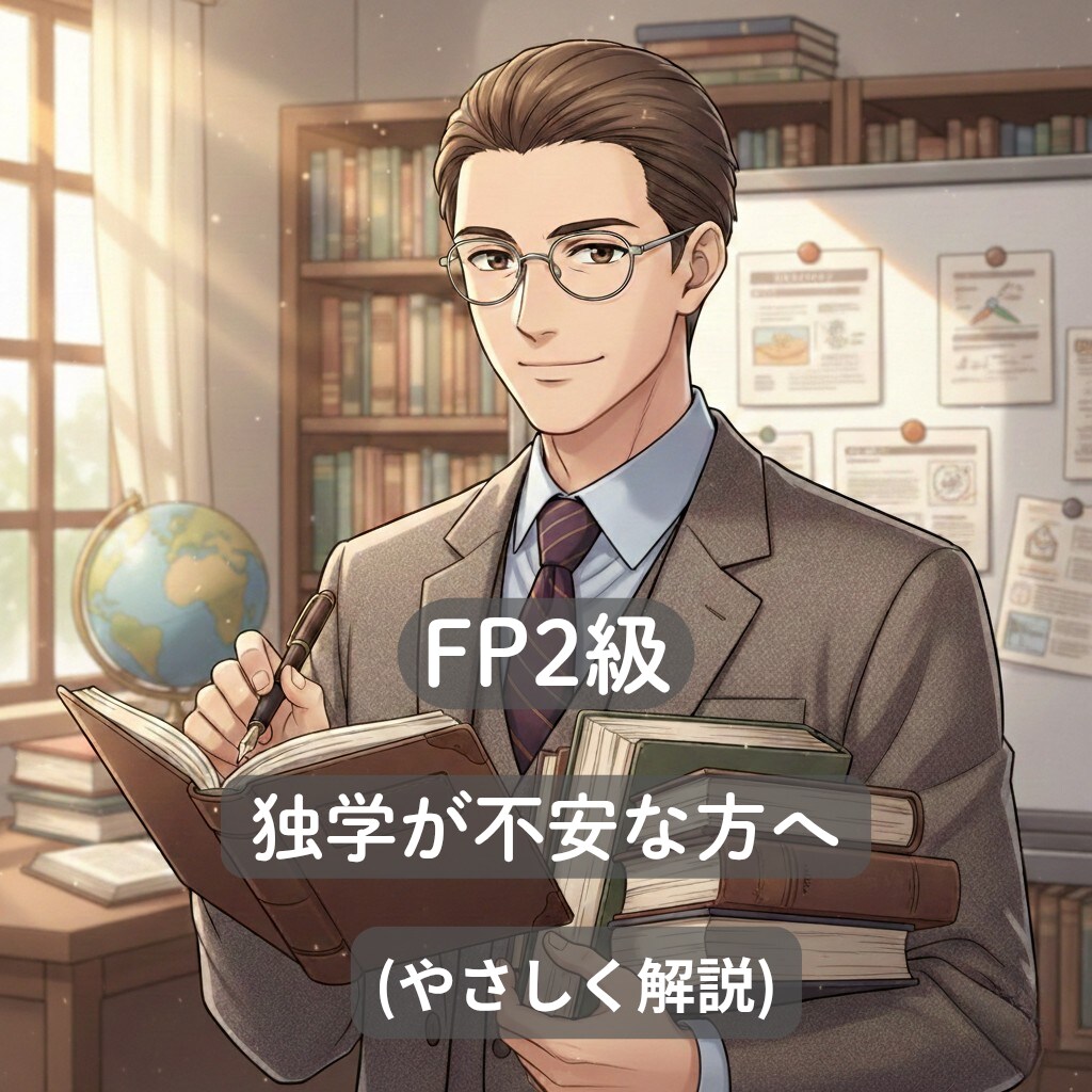 FP2級の独学が不安な方へ勉強法を整理します 何から手を付けるか迷う方をサポート イメージ1