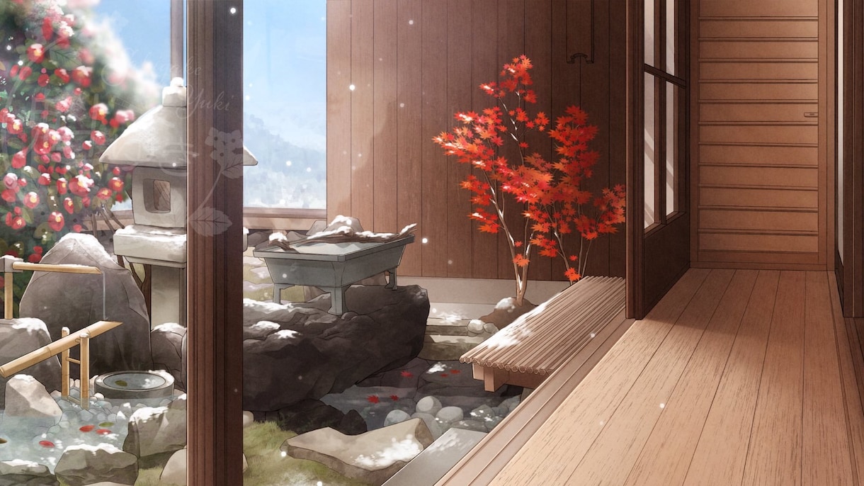背景イラストを制作します 配信部屋、背景イラスト等活動に必要なイラストを制作いたします イメージ1