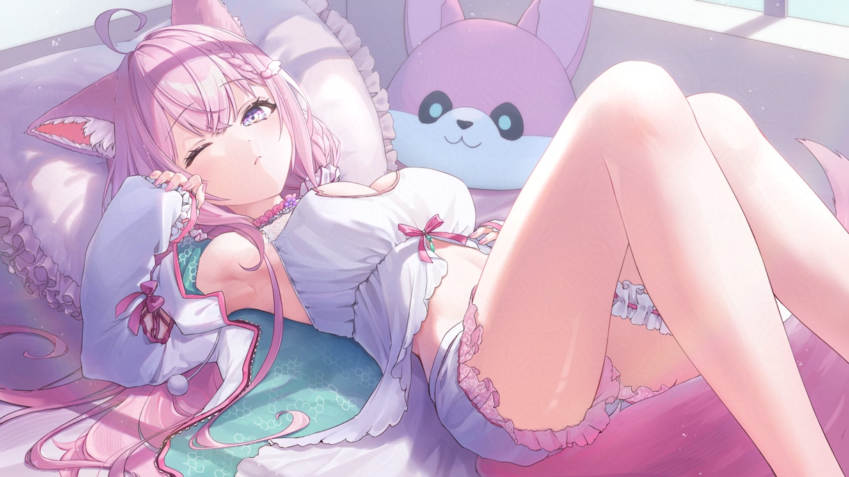 高品質！◆かわいい＆綺麗◆魅力的な一枚絵描きます ハイクオリティなイラストが欲しい方！推しのお祝いイラストにも イメージ9