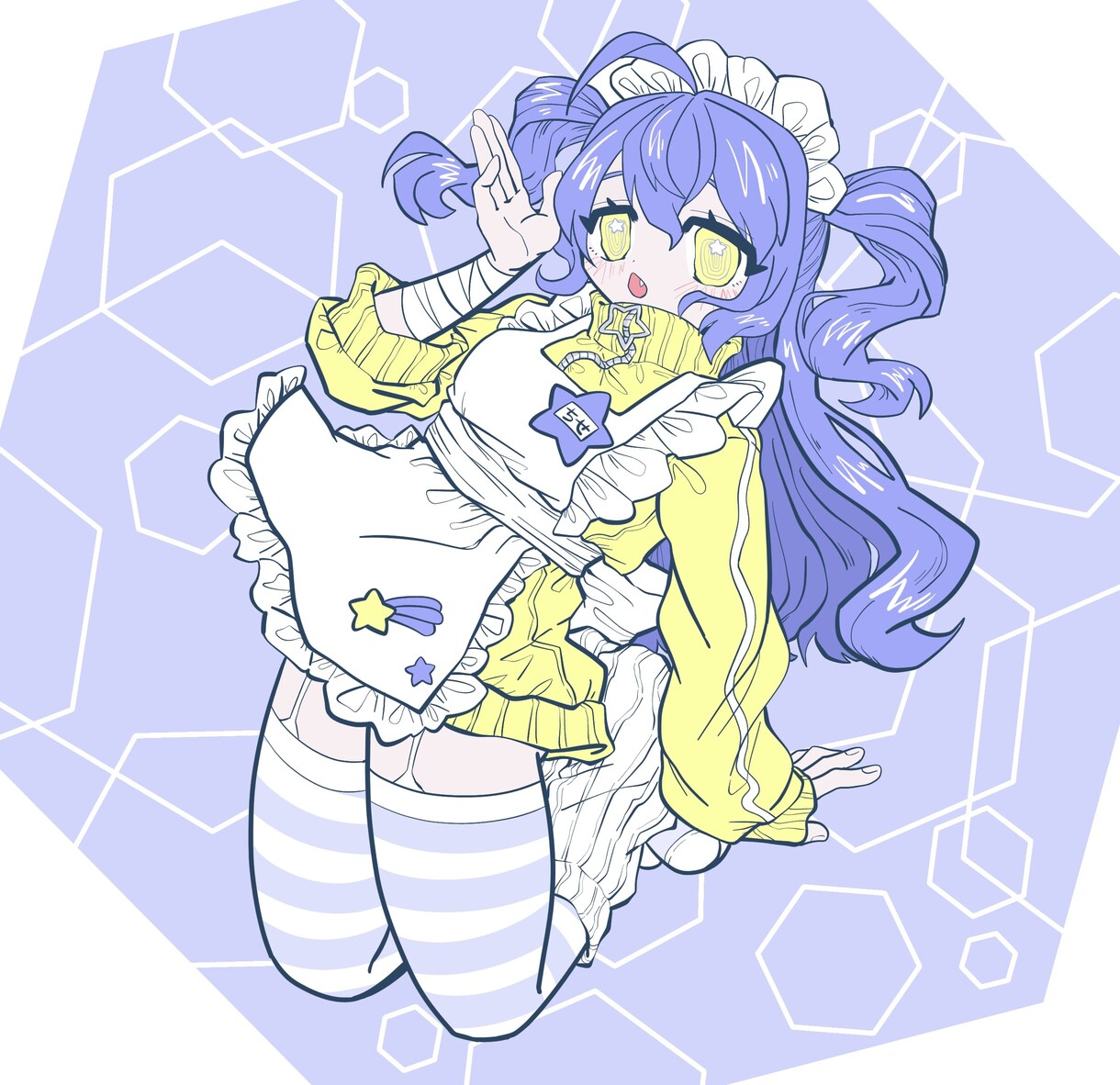 可愛く可愛く描きます 個性の強い女の子イラスト描きます♡ イメージ1