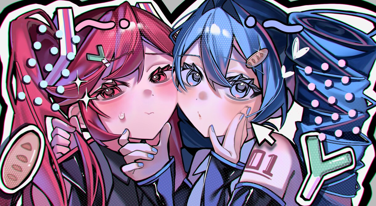 様々な用途にあったイラスト描きます 配信用/1枚絵/立ち絵/サムネイル/SNSアイコン 等 イメージ1