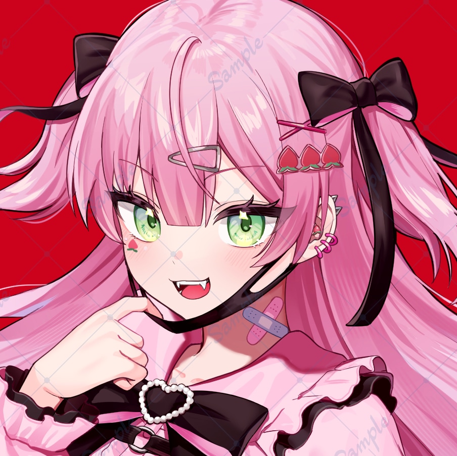 綺麗なアイコンイラスト制作します SNSや配信活動に使いやすいイラストです イメージ8