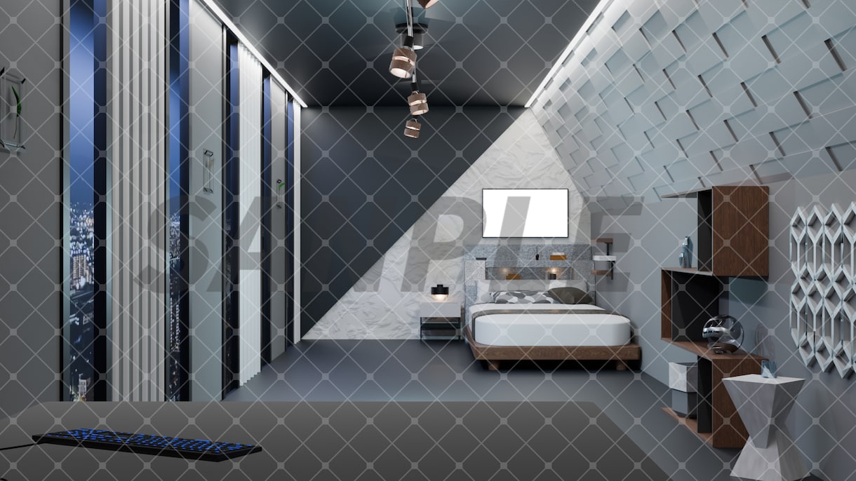 あなただけの3D部屋をつくります オリジナルの3D部屋で配信をより高クオリティに！ イメージ2