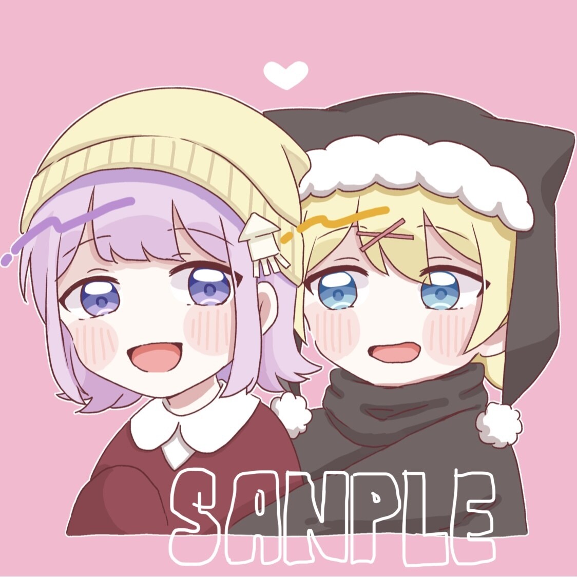 かわいいSNS用アイコンを作成します ✱等身、デフォルメご希望に沿うイラスト制作✱‬　SNS使用◎ イメージ9