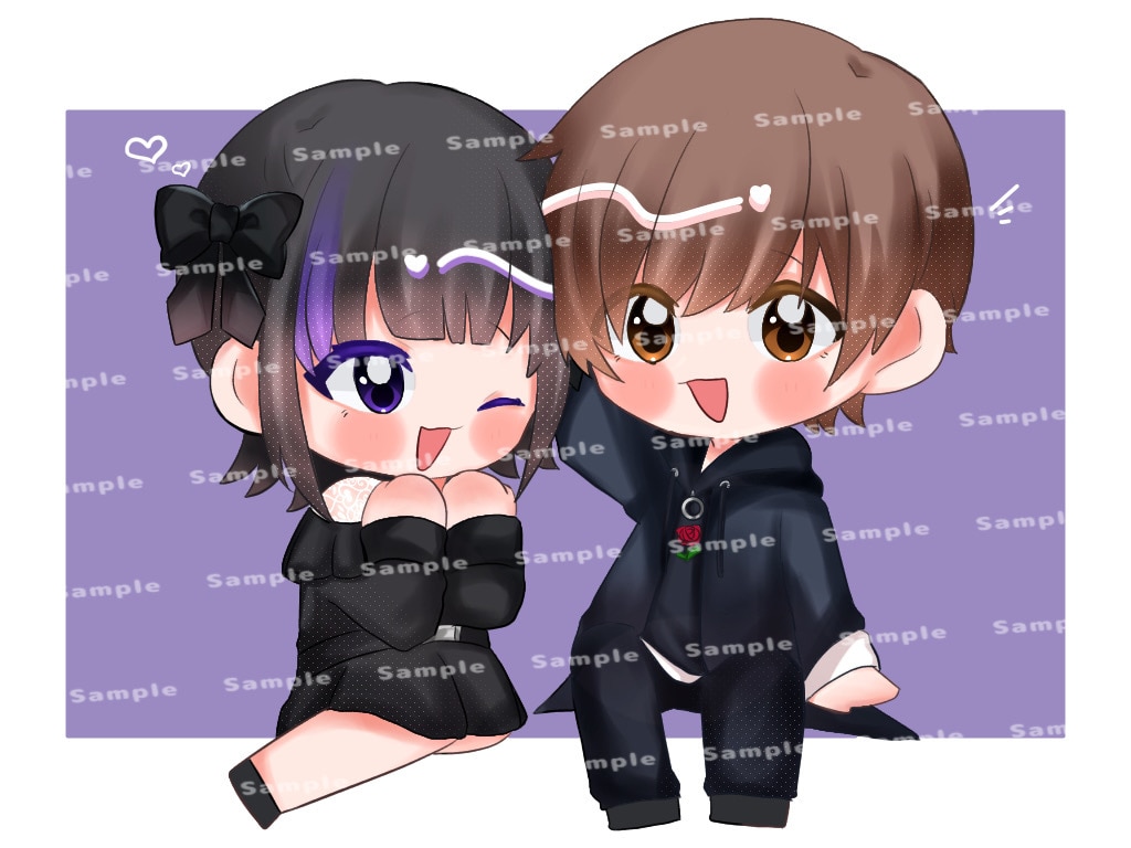 夢絵 記念日・MV・サムネイラスト制作致します かわいい・ほんわか・ゆるふわ・水彩系イラストを描いています！ イメージ5