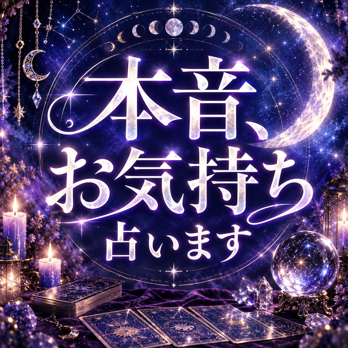 あの人の本音、貴方へのお気持ち占います 今あの人は何を想っているのか、2人の未来は？読み解きます イメージ1